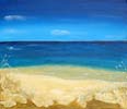 Plage sous la dune